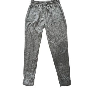 Express Womens Charcoal Gray Workout Jogger Pants Size Small Drawstring Gym NWOT